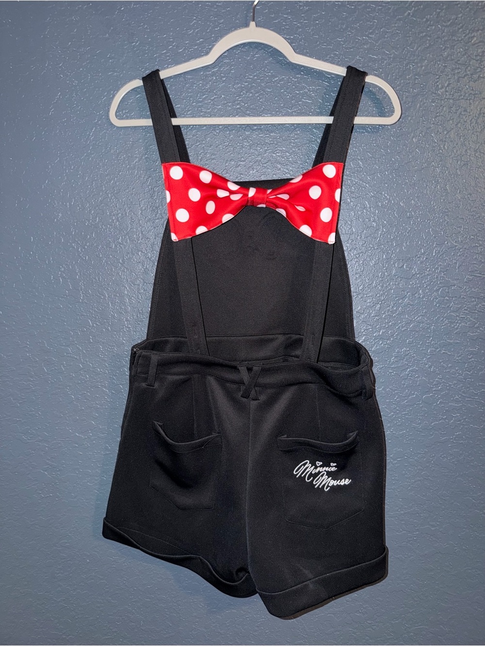 Minnie Mouse Overall Shorts - Picture 2 of 3